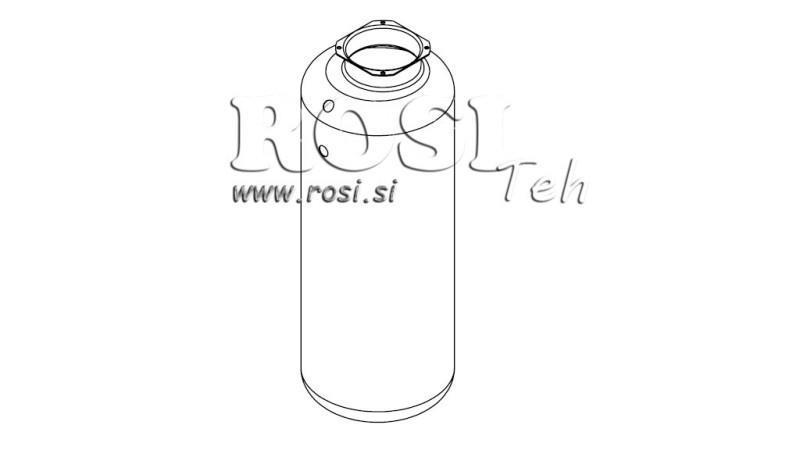 METALLI-SÄILIÖ RULLA PP 30 LITRAA VAAKA-PYSTY