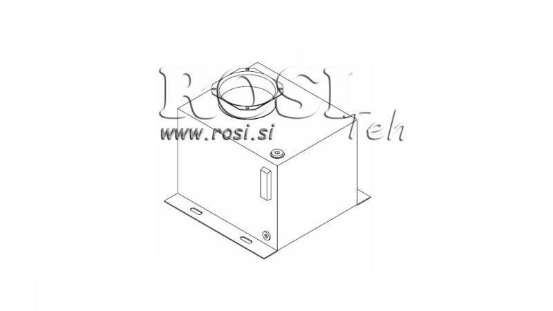 METALLRESERVOIR BOX PP 15 LITER HORIZONTAL-VERTIKAL