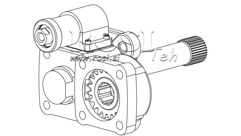 AUSGANG FÜR HYDRAULIKPUMPE - VOLVO SR-1700-2