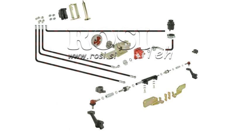HYDRAULIKLENKUNG HYDROSTATISCHER SATZ URSUS C360 - VORDERZYLINDER