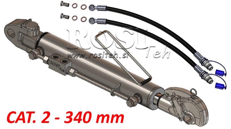 HYDRAULISCHER SPECIAL OBERLENKER - CAT. 2 - 63/35-340 (45 - 95 HP)((25,4 - gr.2))