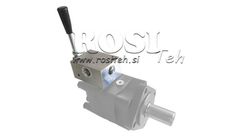 MANUAALIVENTTIILI HYDROMOOTTORILLE MS CLOSE CENTER - 50lit