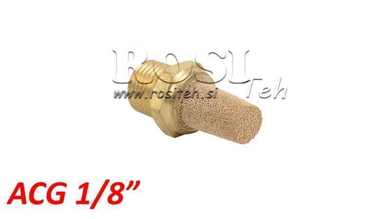 MUFFLER PNEUMATIQUE EN BRONZE ACG 018 HAUT