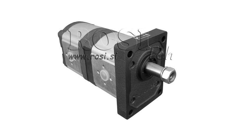 POMPE HYDRAULIQUE TRACTEUR - DOUBLE FIAT ŠTORE 505 RAKOVICA - ZPB F14/11B2G2LI1 GAUCHE