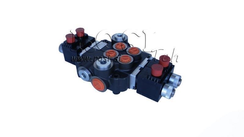 VANNE HYDRAULIQUE 2xZ80 12V CC