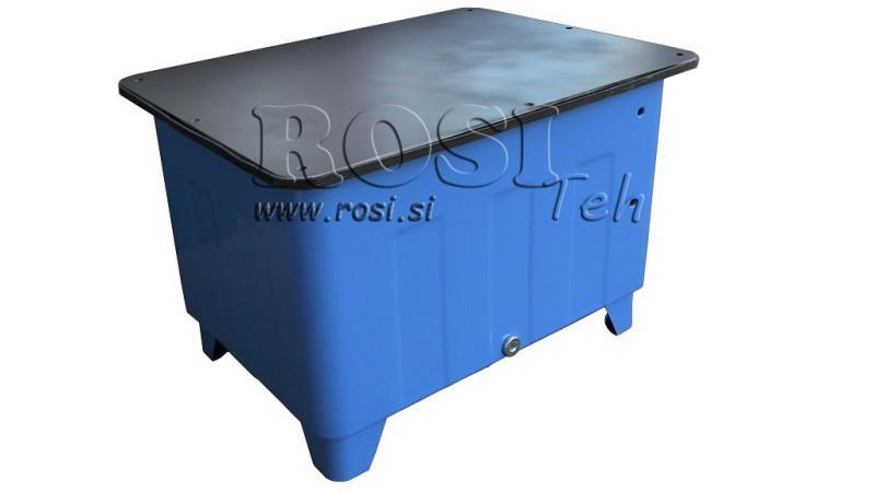 RÉSERVOIR POUR AGRÉGAT HYDRAULIQUE TYPE MPN 250 LIT