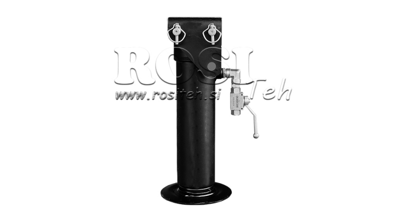 HYDRAULISCHE BEIN EINWEG 300mm - 5.000kg