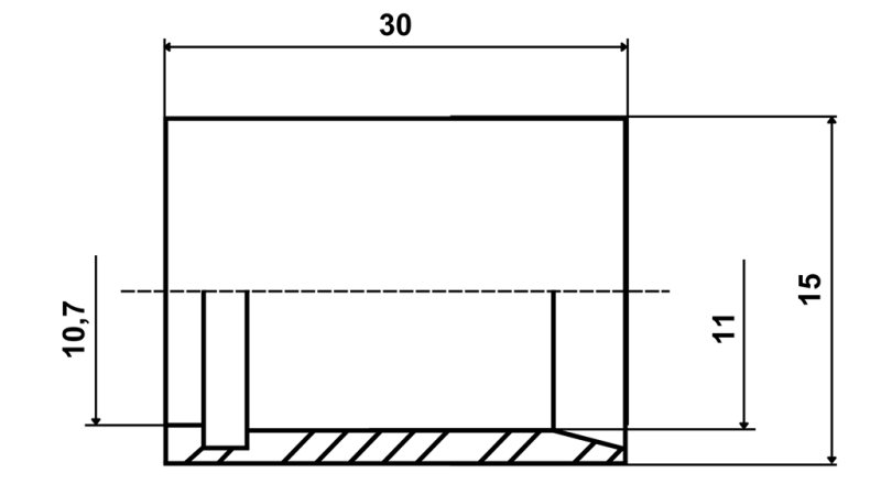 KLEMME FÜR PTFE-SCHLAUCH SAE100 DN6 (1/4