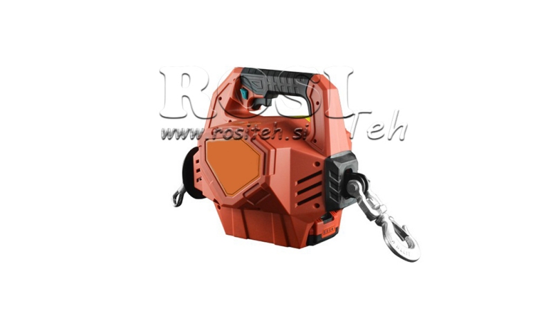 TRAGBARER BATTERIEBETRIEBENER WINSCH AKU 1000 LBS / 455 kg