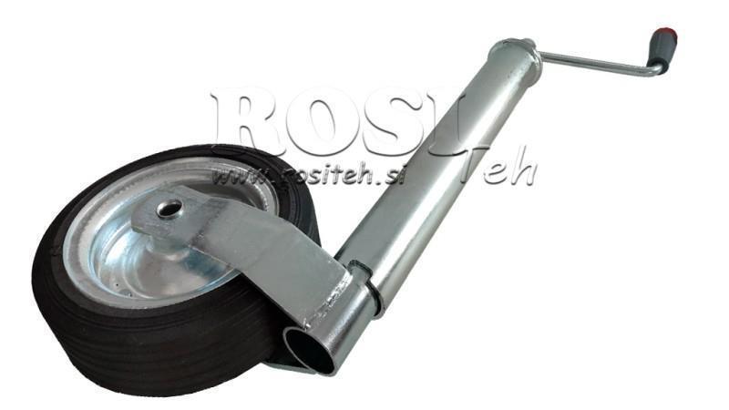 STÜTZBEIN AUTOANHÄNGER 250mm-400kg