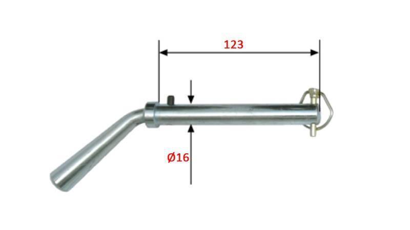 KEIL FI16 FÜR HALTER FI78 EINZELGESCHLITZT