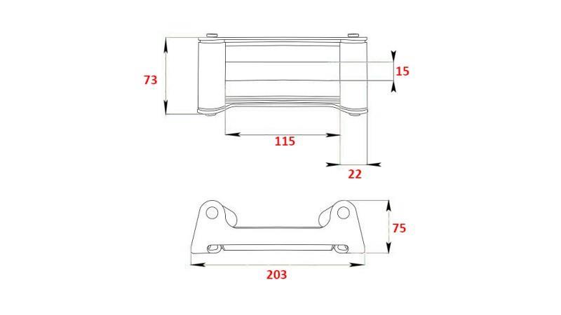 RULLEGUIDE TIL STÅL KABEL DWH 4500 HDL