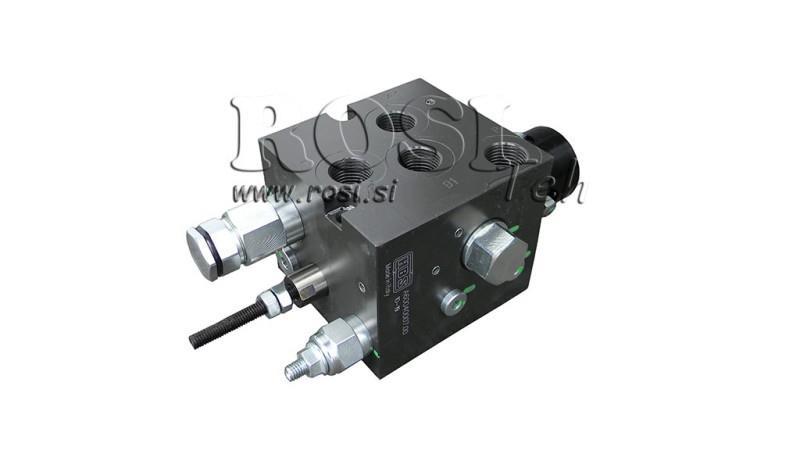 HYDRAULIKVENTIL FÜR KLEINEN WÜRFELHACKER - AUTOSPEED 60 Liter