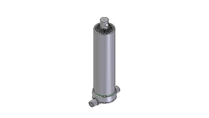 3557F -CYLINDRE TÉLESCOPIQUE INFÉRIEUR – TROU 5 DEGRÉS COURSE 830 FI 152