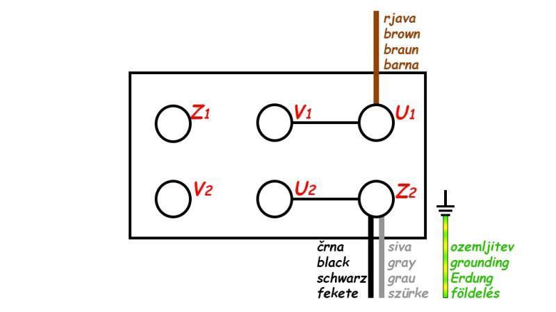 Schéma PRISE AVEC CÂBLE ON/OFF 1 PHASE (3POLES) 230V