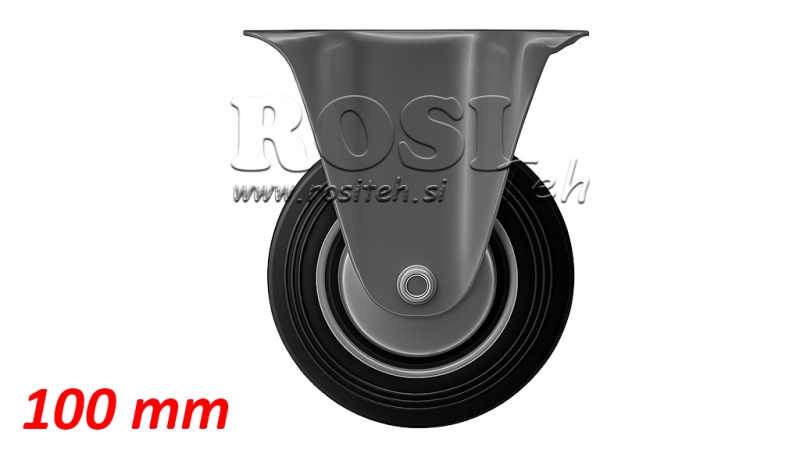 RAD 100mm MIT FESTEM BASIS