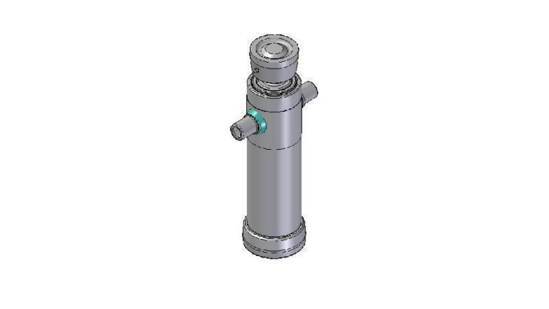 4022S -TELESCOPISK CYLINDER STANDARD/BOLD 2 TRIN SLAG 695 DIAMETER 106