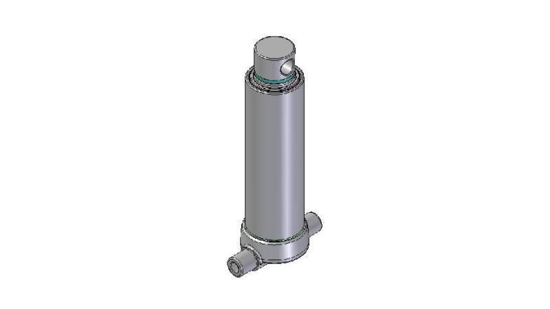 4523F -CYLINDRE TÉLESCOPIQUE INFÉRIEUR – TROU 3 ÉTAPES VOYAGE 695 DIAMÈTRE 124
