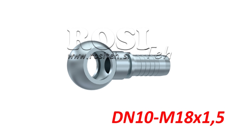 HYDRAULISK ØJEFORBINDELSE DN10-M18X1,5