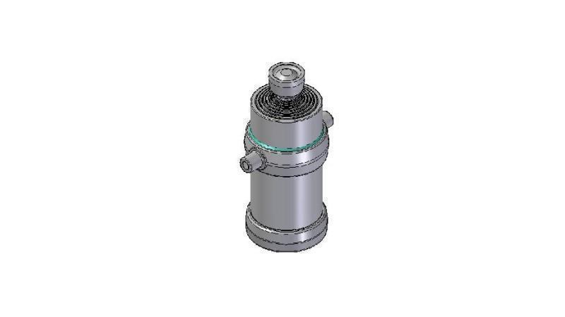 8023S -TELESCOPIC ZYLINDER STANDARD/BALL 8 STUFEN HUB 2685 DURCHMESSER 215