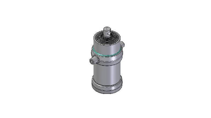 8024F - TELESCOPIC CYLINDER STANDARD/HOLE 8 STAGES STROKE 2925 FI 215