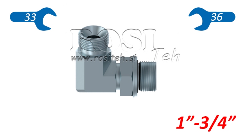 HIDRAVLIČNI PRIKLJUČEK FITING NZ