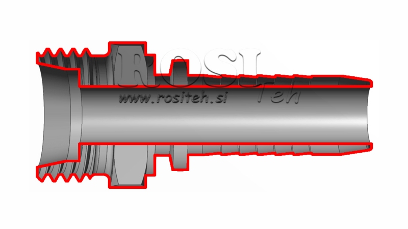 HIDRAVLIČNI PRIKLJUČEK CEL 18 L MOŠKI DN19-M26x1,5