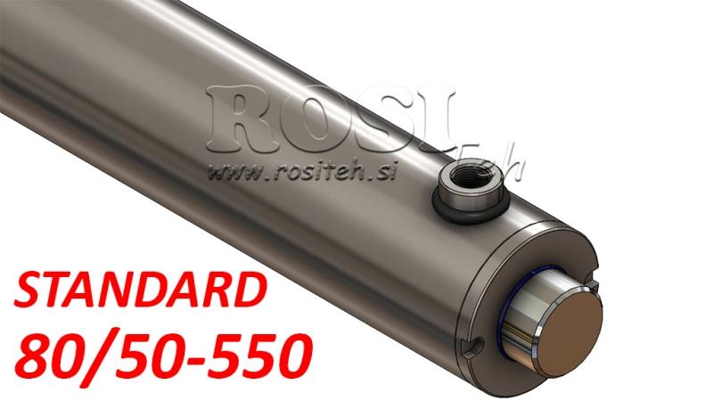 HIDRAVLIČNI CILINDER STANDARD 80/50-550
