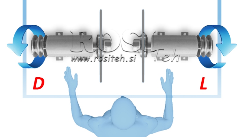 GUSS-EISEN KREISSÄGENWELLE 300MM (RECHTES GEWINDE)