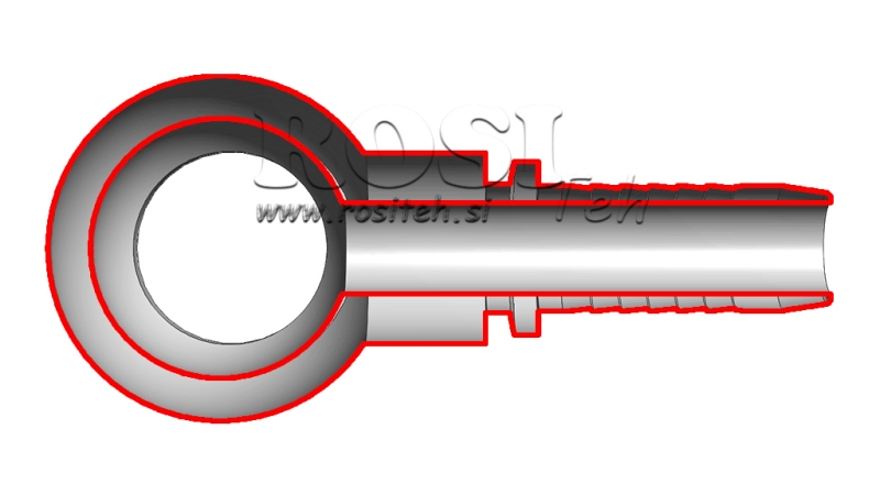 HIDRAVLIČNI PRIKLJUČEK OČESNI DN6-M14x1,5