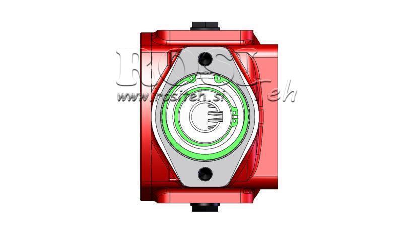 VAIHTEISTO - VAIHTEISTO RT45 HYDRAULISILLE MOOTTORILLE MP/MR SUHDE 1.9:1