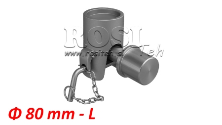 KUGEL FÜR KIPPER CAISSON Φ80 14T LINKS