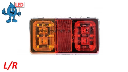 LED ZADNJA LUČ 3 FUNKCIJE 12V-24V KOMBINIRANA