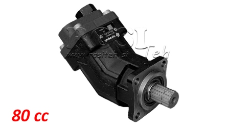 POMPE HYDRAULIQUE EN FONTE 82CC BANANE
