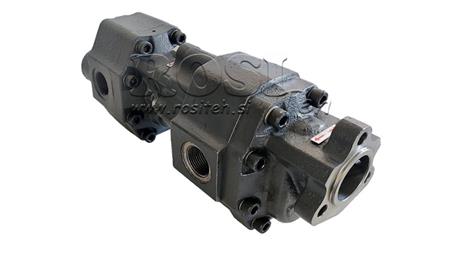 HYDRAULISK GJUTJÄRN PUMP TANDEM 60 60cc-200 bar REVERSIBEL