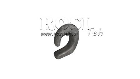 CROCHET DE SOUDURE POUR REMORQUE POUR CHARGES LÉGÈRES