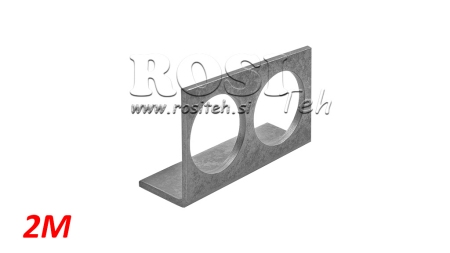 SCHNELLKUPPLUNGTRÄGER - PUSH-PULL 2M