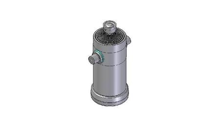 1032S -TELESCOPISCHER ZYLINDER STANDARD/KUGEL 10 STUFEN HEBUNG 2830 DURCHMESSER 270