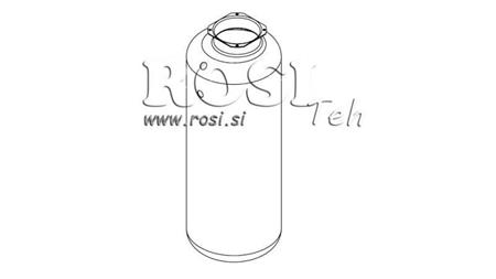 METALLI-SÄILIÖ RULLA PP 30 LITRAA VAAKA-PYSTY