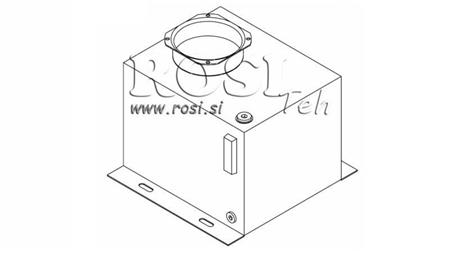 METAL RESERVOIR BOKS PP 25 LITER HORIZONTAL-VERTIKAL