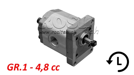 HYDRAULIKPUMPE GR.1 4.8 CC VENSTRE - GEWINDE