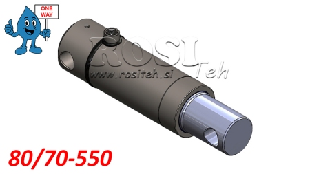 HYDRAULIKZYLINDER MONO 80/70-550