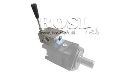 MANUAALIVENTTIILI HYDROMOOTTORILLE MS CLOSE CENTER - 50lit