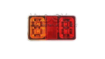 LUMIÈRE ARRIÈRE LED 3 FONCTIONS 12V-24V COMBINÉE