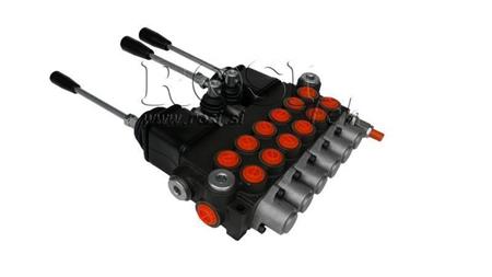 HYD. VENTIL 6xP40 2x JOYSTICK