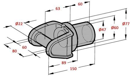 SUPPORT DE CAMION DUMP INFÉRIEUR