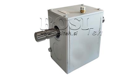 RÉDUCTEUR DE TRACTEUR - 1:1.85 (80HP-60kW) MALE-MALE
