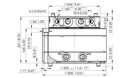 HYDRAULISK ROTATOR CPR9-01 33000-9000 KG