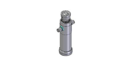 3036S -TELESCOPISK CYLINDER STANDARD/BALL 3 TRIN SLAG 1283 DIAMETER 112