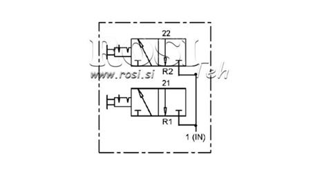 Diagram 2 VEJ PNEUMATISK KONTROLLER